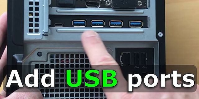 Can laptop USB ports be upgraded?