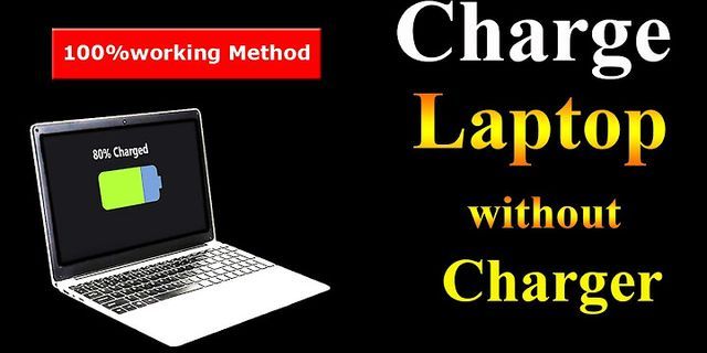 Can we use new laptop without charging?