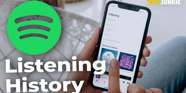 Can you see a Spotify playlist history?