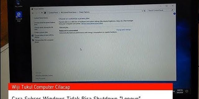 Cara mematikan laptop shutdown