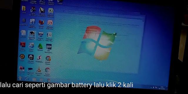 Cara mengurangi cahaya di laptop Windows 7