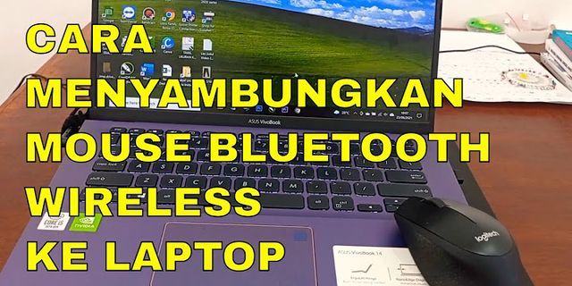 Cara menyambungkan Mouse Bluetooth ke Laptop
