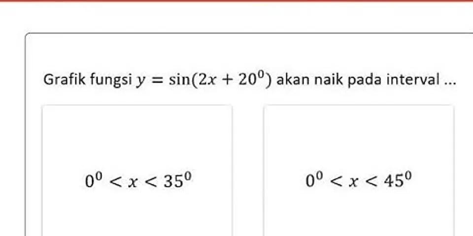 Carilah kurva trigonometri dari fungsi fx sin 3x dengan interval 0 sampai 2 phi