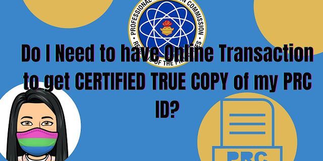 Certified true copy là gì