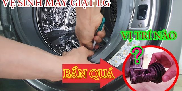 Chế độ vệ sinh máy giặt LG direct drive 8kg