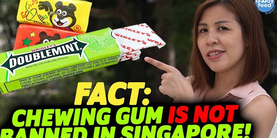 Chewing gum là gì