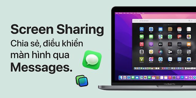 Chia sẻ màn hình Messenger macbook