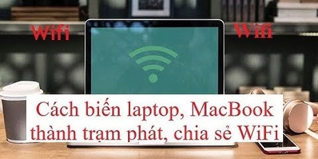 Chia sẻ wifi cho MacBook