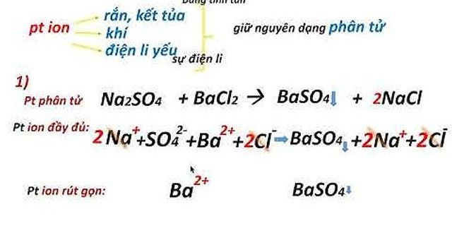 Cho phương trình phân tử NaHCO3 NaOH → Na2CO3 H2O có phương trình ion thu gọn là