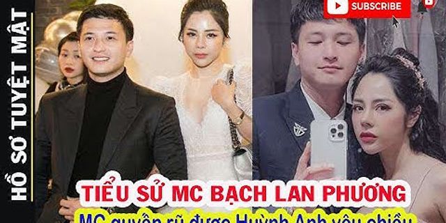 Chồng cũ của MC Bạch Lan Phương là ai