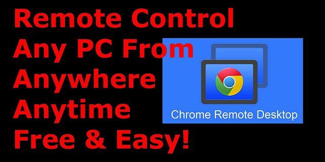 Chrome Remote Desktop Host Uninstaller