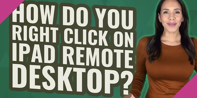 Chrome Remote Desktop right click iOS