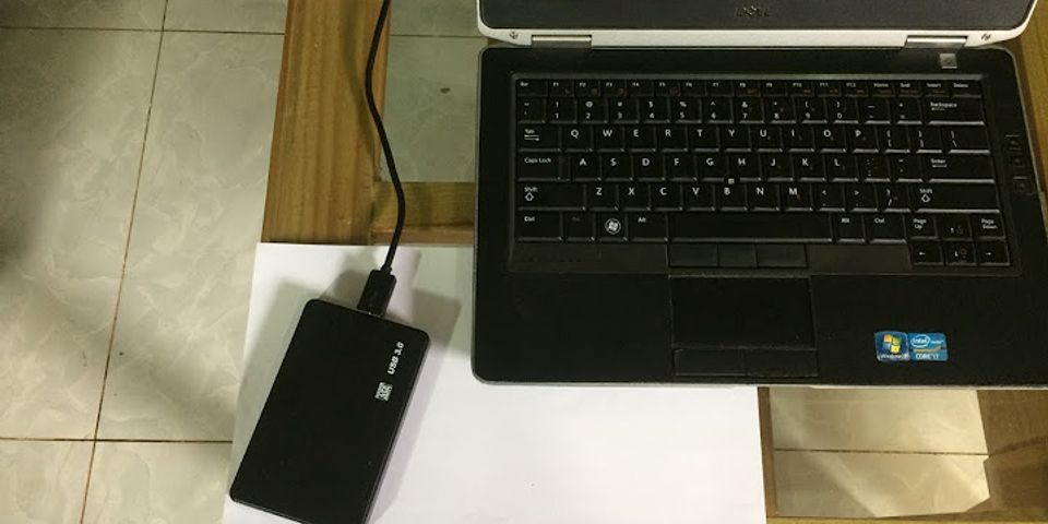 Chuẩn kết nối ổ cứng laptop
