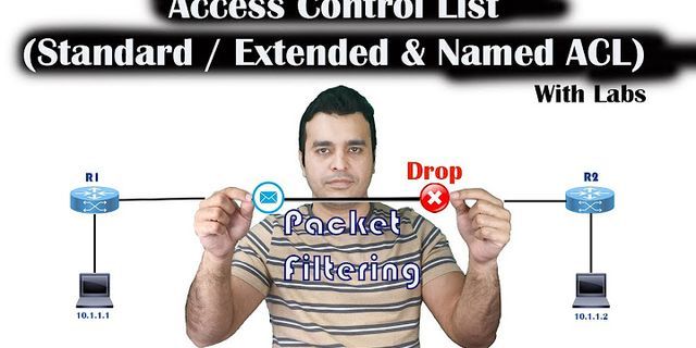 Cisco extended access-list examples