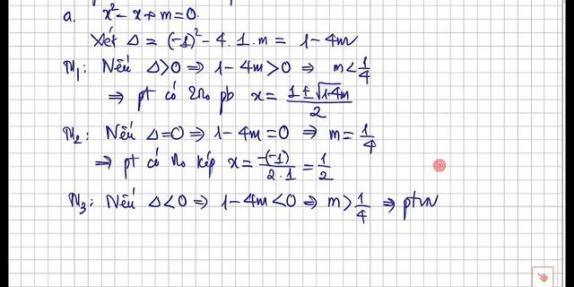 Có mấy cách giải phương trình bậc 2