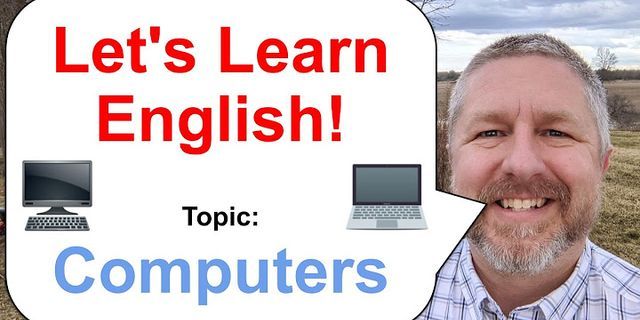 Computer topic in English