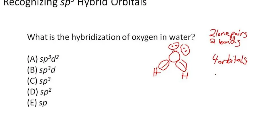 Contoh molekul yang memiliki orbital hibrida sp3 adalah