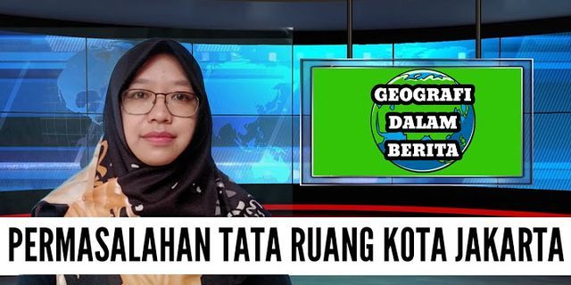 Contoh Permasalahan tata ruang di Indonesia