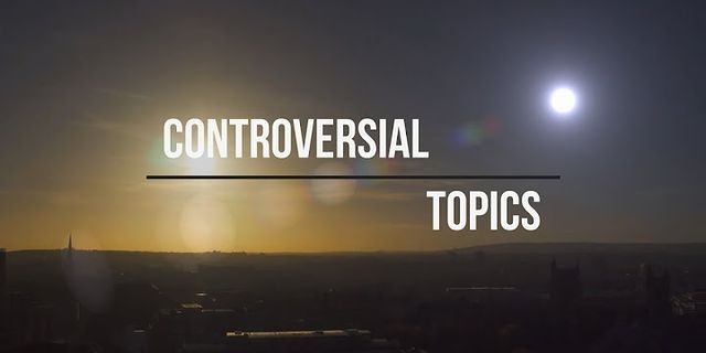 Controversial topics in psychology 2022