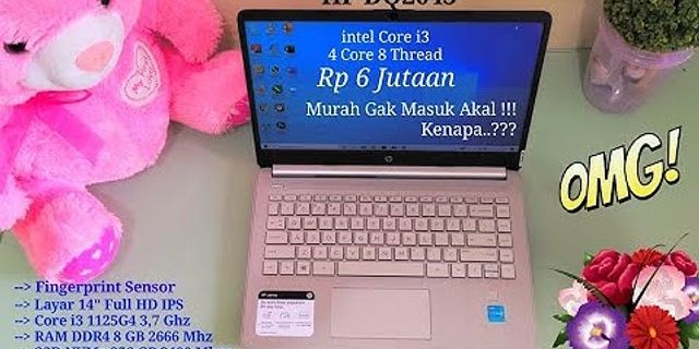 Core i3-1125G4 laptop