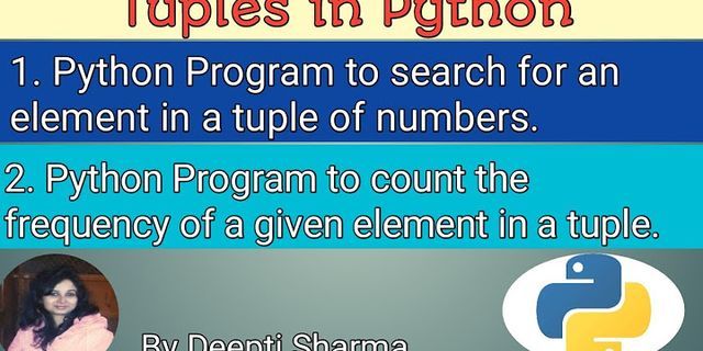 Get Count Of Each Element In List Python