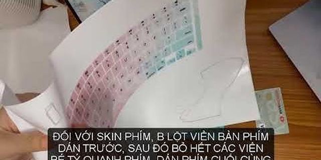 Dán skin laptop Nam Định