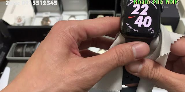 Đánh giá đồng hồ Apple Watch Series 6