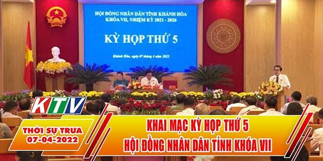 Danh sách Hội đồng nhân dân tỉnh Khánh Hòa