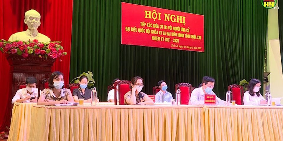 Danh sách ứng cử đại biểu Quốc hội tỉnh Nghệ An