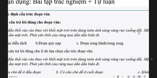 De thi Tiếng Việt thực hành Đại học Văn Lang