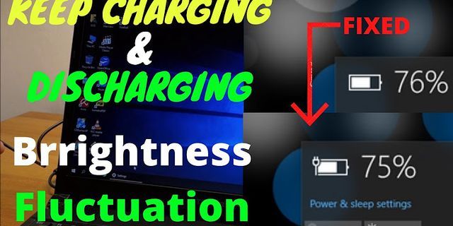 Dell laptop charging on and off repeatedly
