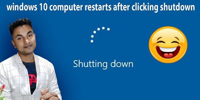 Dell laptop won t turn off after shutdown