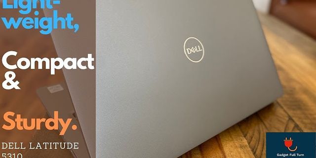 Dell touch Screen Business laptop