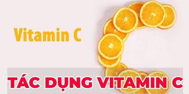 Đến tháng có nên uống vitamin C