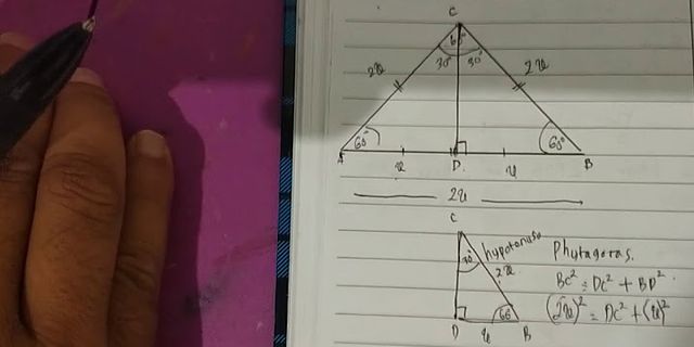 Dengan menggunakan konsep perbandingan dalam segitiga 30 60 dan 90 derajat maka berapakah panjang AB?