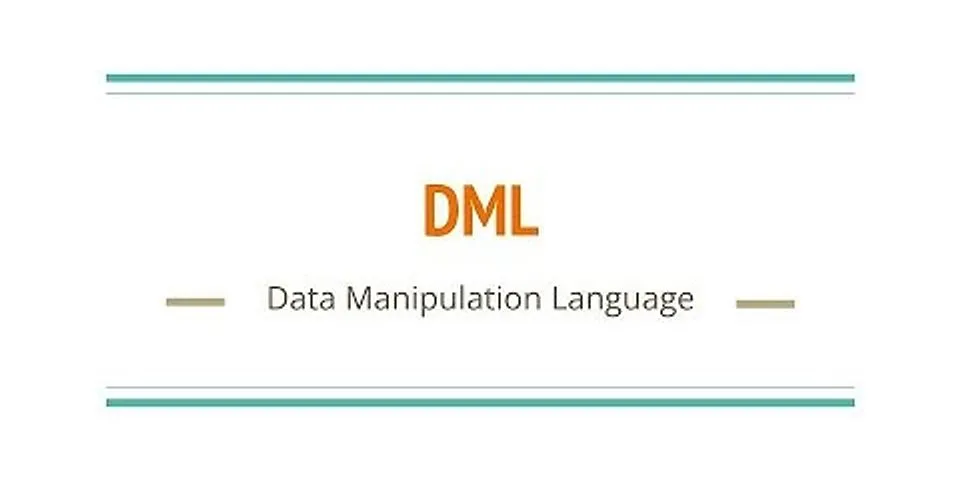 Di bawah ini manakah yang tidak termasuk dalam manipulasi data dalam DML