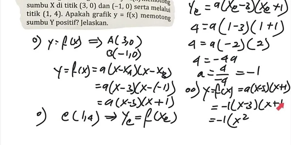 Diketahui fungsi f(x → 3x 3 pada himpunan bilangan bulat Tentukan f 3)