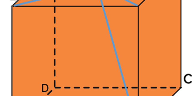 Diketahui kubus abcd efgh dengan panjang rusuk 6 cm. m adalah titik potong garis eg dan hf jarak antara titik a dan titik m adalah