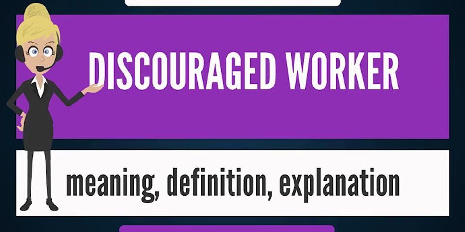 Discourage from là gì