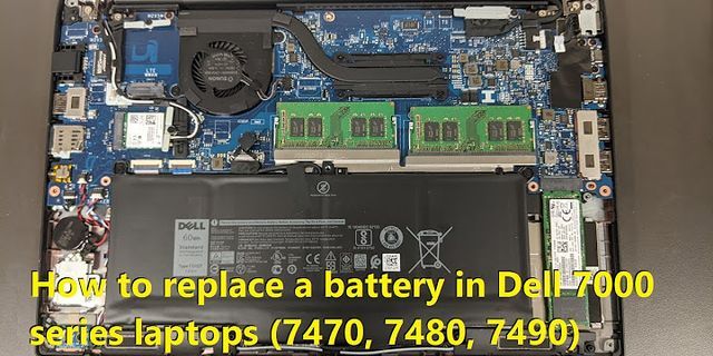 Do Dell laptops have replaceable batteries?