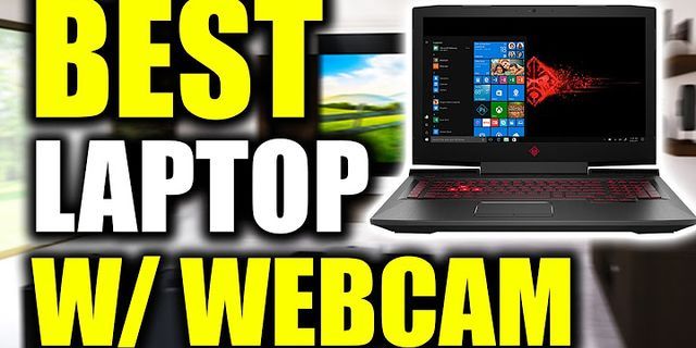 Do Gaming laptops have a webcam?