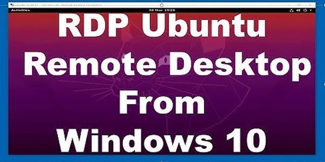 Does Ubuntu have remote desktop?