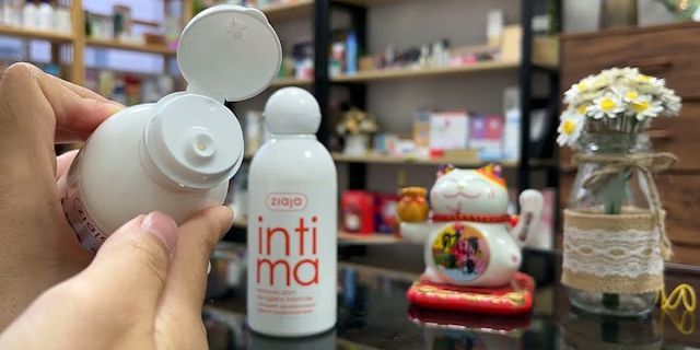 Dung dịch vệ sinh phụ nữ Intima Ziaja Review