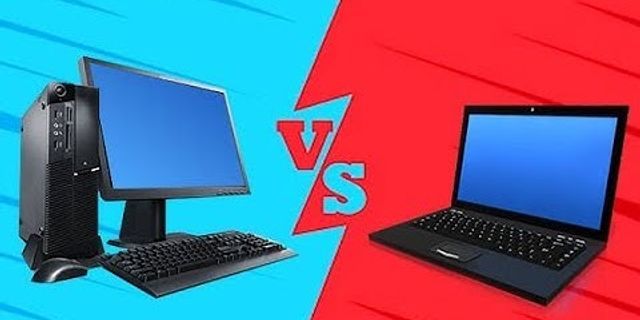 Energy efficiency laptop vs desktop