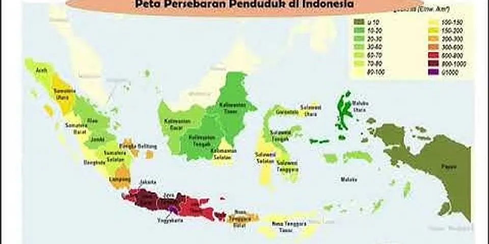 Faktor geografis yang Mempengaruhi Persebaran penduduk di Indonesia adalah