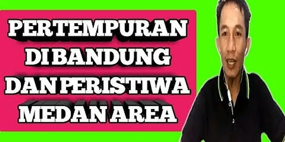 Faktor yang melatarbelakangi terjadinya peristiwa Bandung Lautan Api adalah