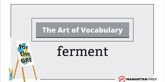 Ferment là gì
