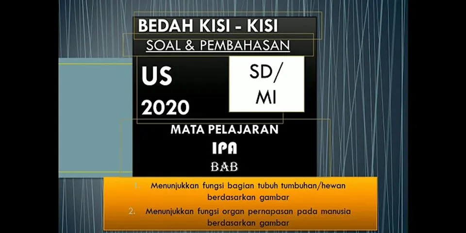 Fungsi Organ Yang Ditunjuk Anak Panah Pada Gambar Adalah