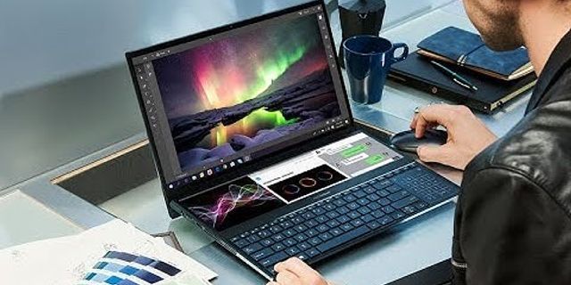 Futuristic laptop 2022