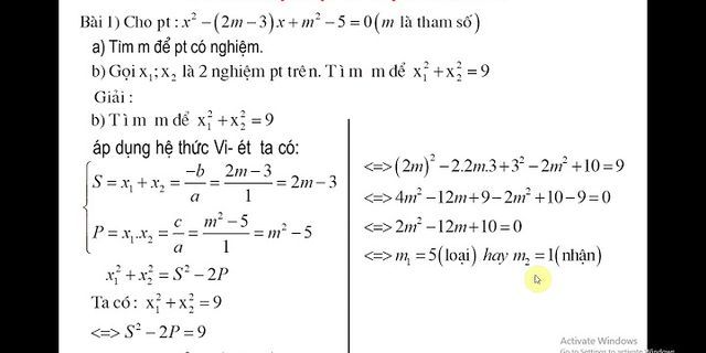 Gọi x1 x2 là 2 nghiệm của phương trình x^2-mx+m-1=0